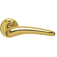 CAL Krizia Door Handle - polished brass