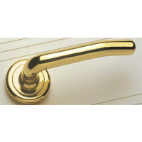CAL Londra Door Handle - polished brass