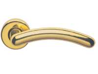 CAL Milena Door Handle - polished brass
