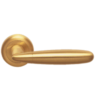 CAL Miro Door Handle - satined brass