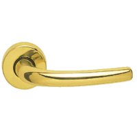 CAL Olimpia Door Handle - satined brass