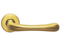 CAL Rossana Door Handle - satined brass