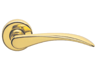 CAL Tiziana Door Handle - polished brass