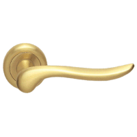 CAL Valentina Door Handle - satined brass