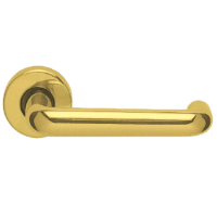 CAL Verghina Door Handle - polished brass