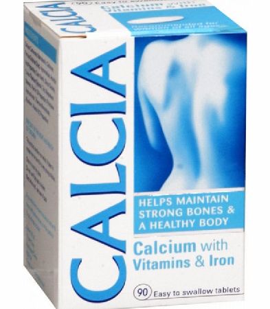 Calcia Calcium with Vitamins and Iron (90)