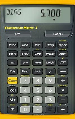 Calculated Industries 4050 Construction Master 5 Calculated Industries Advanced Construction-Math Calculator