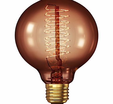 Calex 35W ES Decorative Globe Bulb, Gold