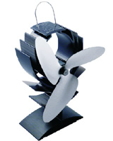 Calfire Ecofan Stove Fan - boosts heat from a wood