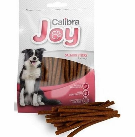 Calibra Joy Dog Treats Salmon Sticks 80g