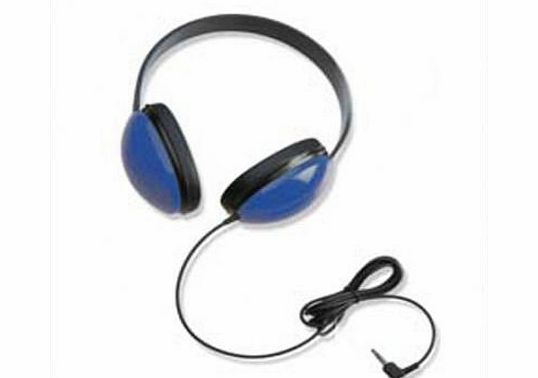 Califone  INTERNATIONAL CAF2800BL LISTENING FIRST STEREO HEADPHONES B LUE