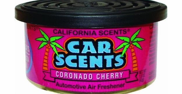 Organic Air Freshener: California Car Scents: Coronado Cherry