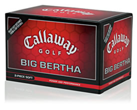 callaway Big Bertha Golf Balls Dozen