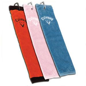 Callaway CG TRI-FOLD TOWEL Pink