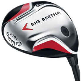 callaway Golf Big Bertha Fairway Woods 2007 Steel Shaft