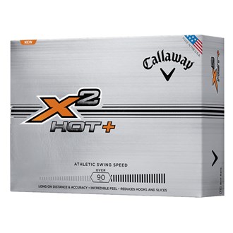 Callaway X2 Hot Plus Golf Balls (12 Balls)