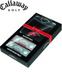 Callaway Golf Valuables Pouch & Golf Ball Gift Set