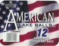 HX Blue Lake Golf Balls SCCBBLB