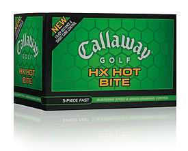callaway HX Hot Bite Golf Balls Dozen