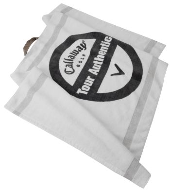 Callaway TOUR AUTHENTIC 20 INCH X 40 INCH GOLF TOWEL White