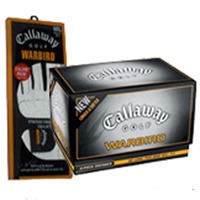 Callaway Warbird Gloves and Balls