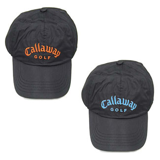 Callaway Waterproof Cap Black/Orange