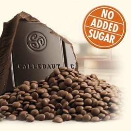 Callebaut , No added sugar dark chocolate