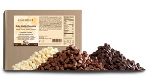 Callebaut bakestable chocolate chunks - White