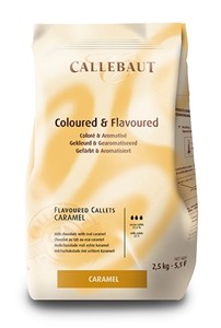 Callebaut caramel chocolate chips (callets)