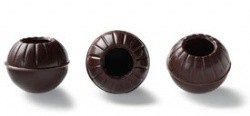 Callebaut dark chocolate truffle shells - 1.36kg