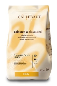 Callebaut honey chocolate chips (callets)