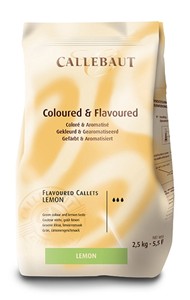 Callebaut lemon chocolate chips (callets)
