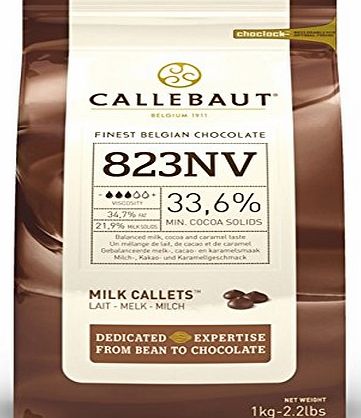 Callebaut milk chocolate chips (callets) 1kg