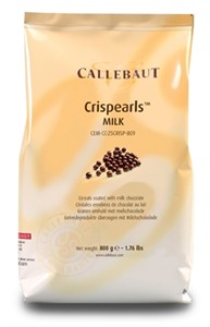 Callebaut milk chocolate pearls