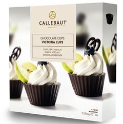 Callebaut Victoria chocolate cups