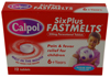 calpol 6  fastmelts 12 tablets