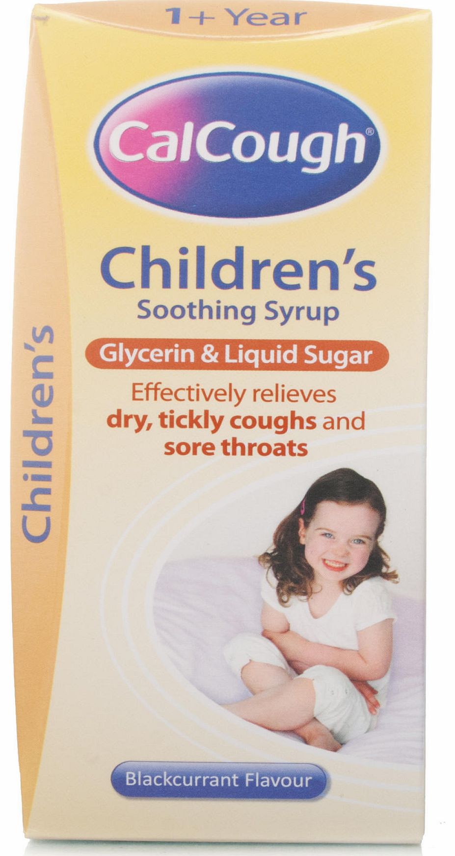 Calcough Childrens Soothing Syrup Blackcurrant