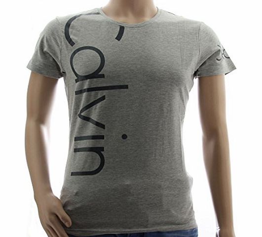 Calvin Klein 2014 Collection Ref: CMP53T Mens Short-Sleeved T-Shirt - Large - Gray