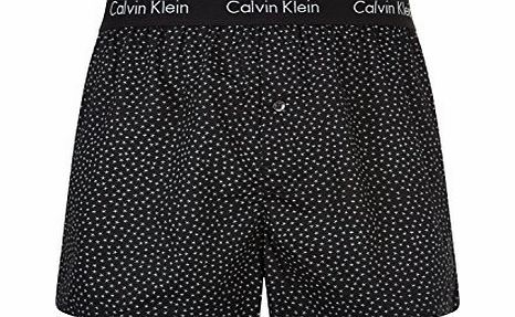 Calvin Klein Black amp; Red Print 2 Pack Boxers - S