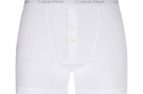 Calvin Klein Black amp; White Button Fly Boxer Pack - XL