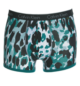 Calvin Klein Black Camouflage Print Trunks