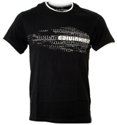 Calvin Klein Black T-Shirt with Printed Design