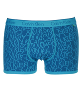 Calvin Klein Blue Logo Trunks
