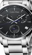 Calvin Klein Bold Black Silver Chronograph Watch