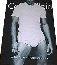 Calvin Klein Boxed Fine Rib V-neck T-shirt ()