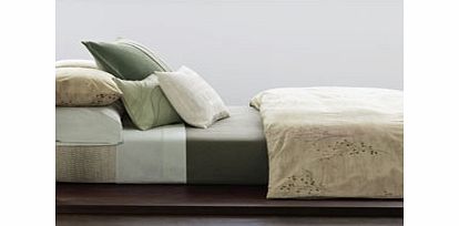 Calvin Klein Briar Bedding Flat Sheet 270x310cm