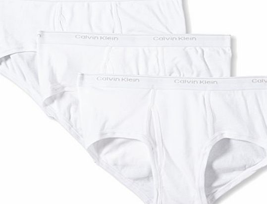 Calvin Klein Briefs (3 Pack) (36``, White)