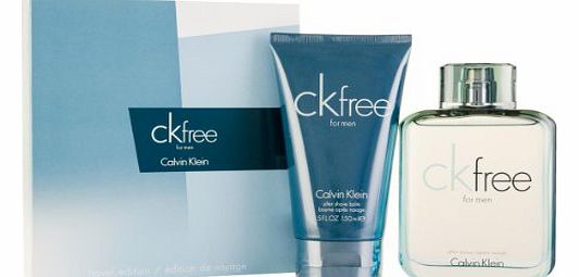 CK Free by Calvin Klein Aftershave 100ml & Aftershave Balm 150ml