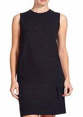 Black sleeveless dress