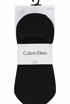 Calvin Klein Cotton Shoe Liners, Pack of 2, One